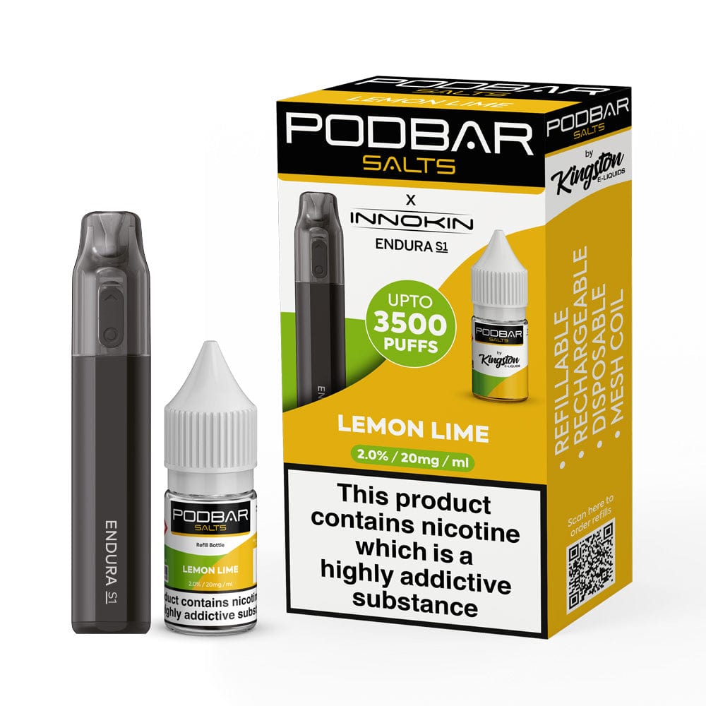 Podbar Salts + Innokin Endura S1 Pod Kit - Box of 5