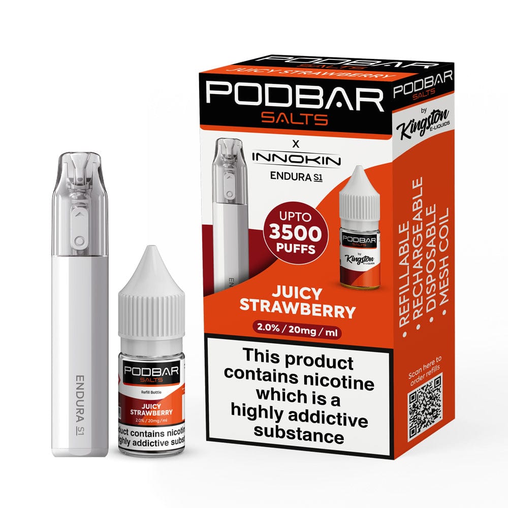 Podbar Salts + Innokin Endura S1 Pod Kit - Box of 5