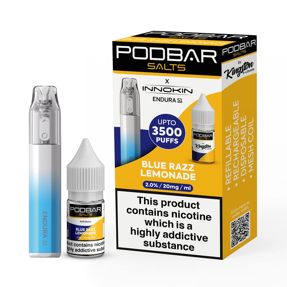 Podbar Salts + Innokin Endura S1 Pod Kit - Box of 5