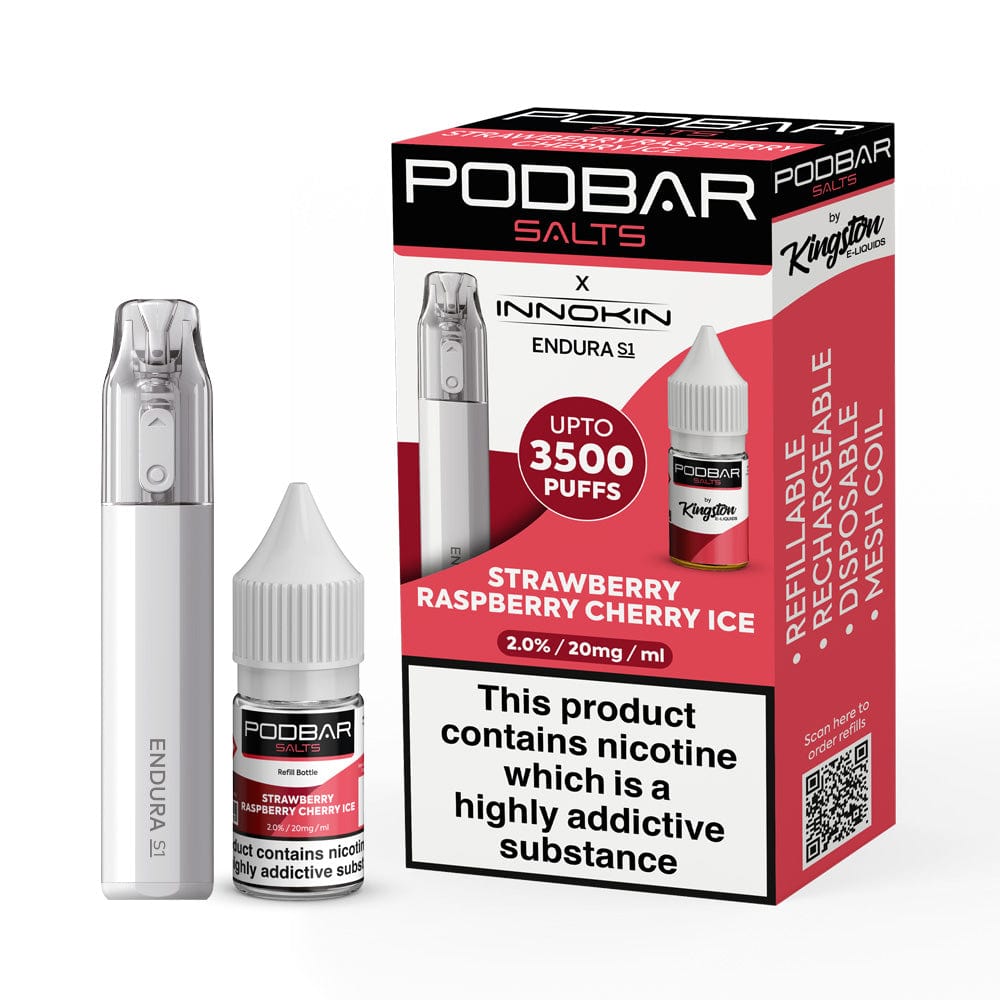 Podbar Salts + Innokin Endura S1 Pod Kit - Box of 5