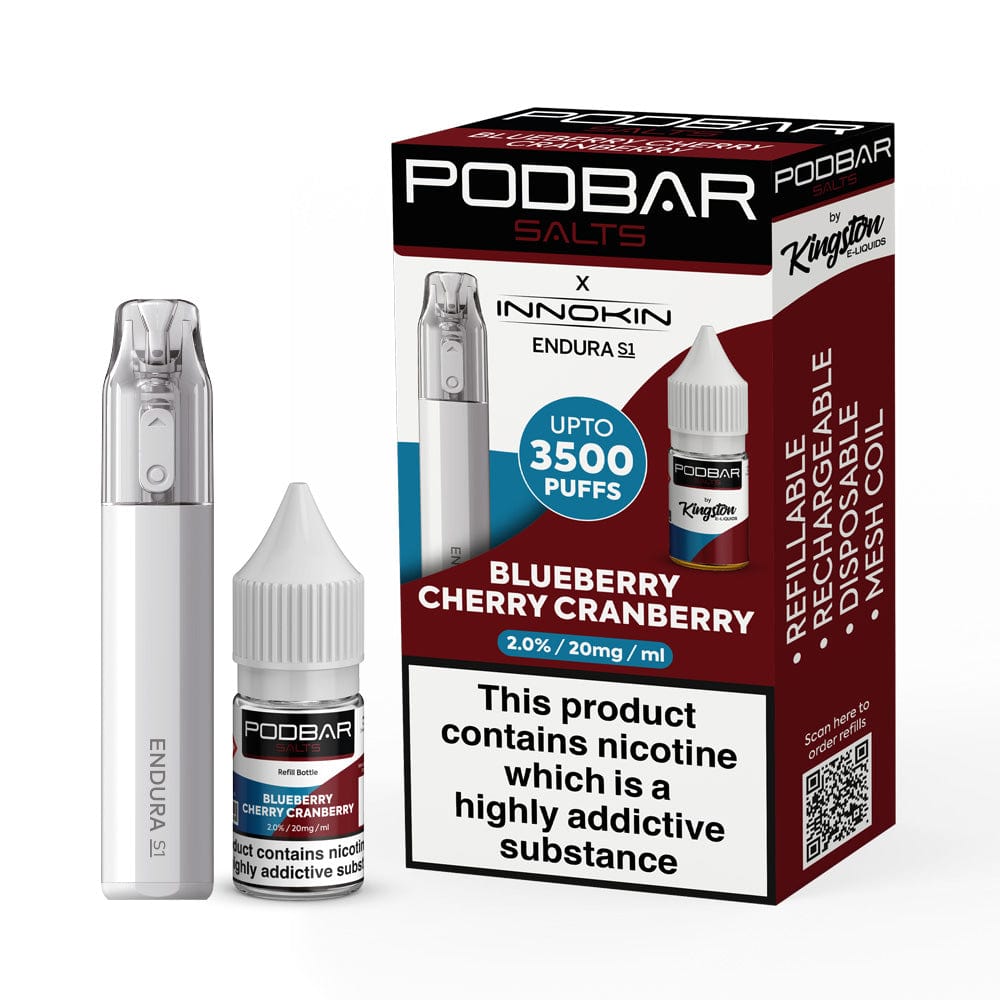 Podbar Salts + Innokin Endura S1 Pod Kit - Box of 5