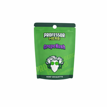 Professor Herb Briquette displayed on a pure white background with clear packaging and branding details.