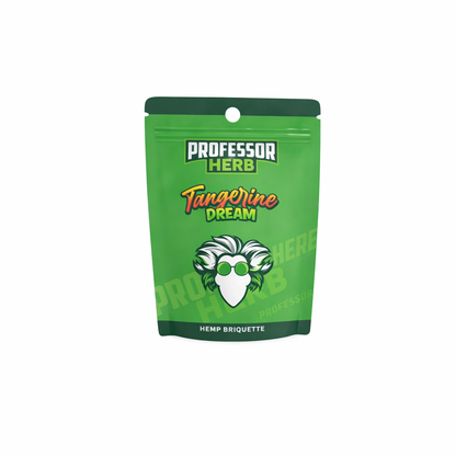 Professor Herb Briquette displayed on a pure white background with clear packaging and branding details.