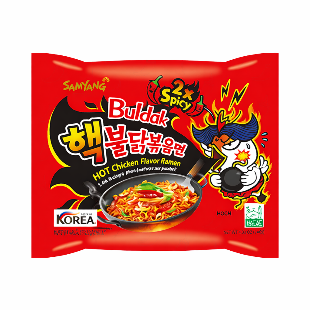 Samyang Buldak Korean Noodles – Assorted Spicy Flavours Single Pack