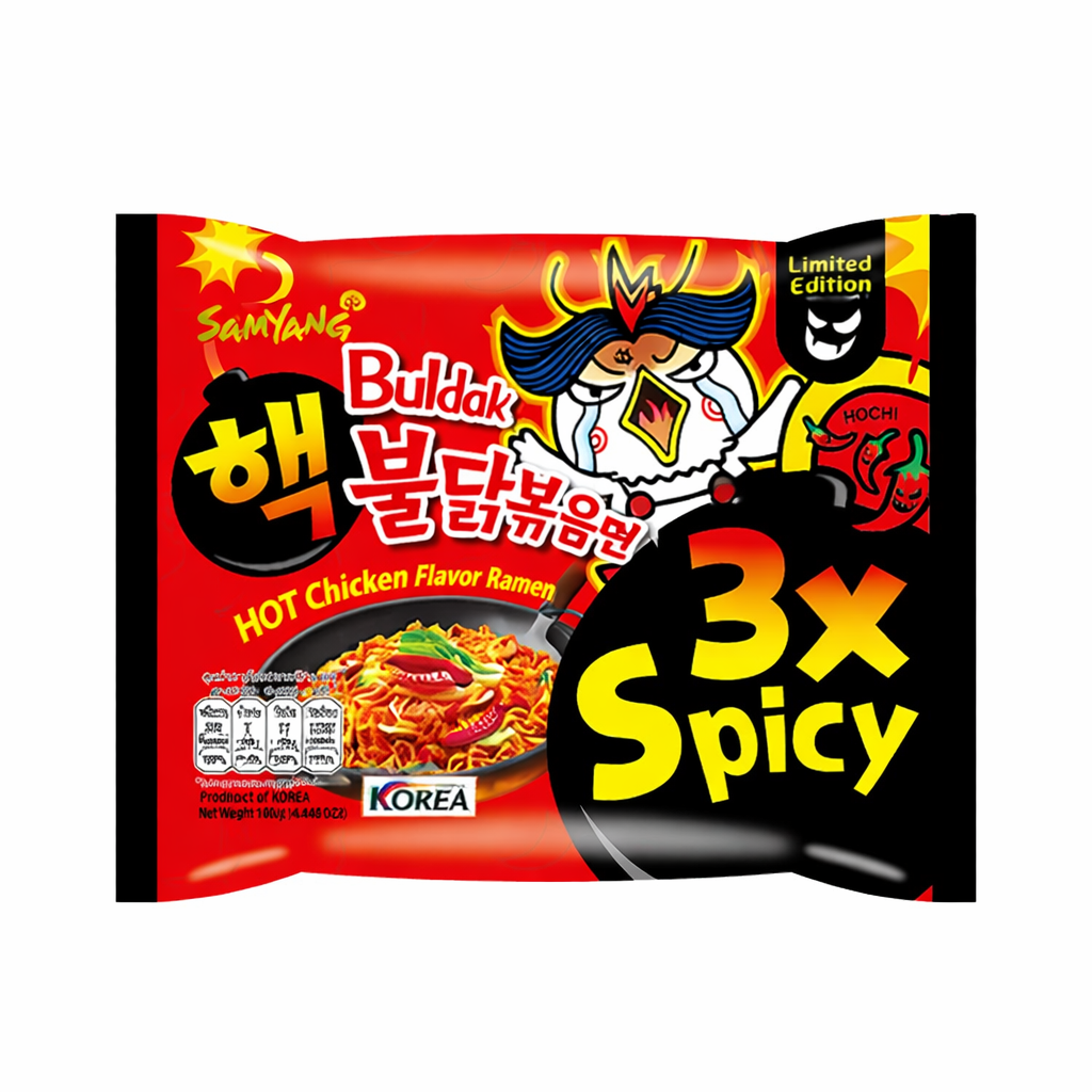 Samyang Buldak Korean Noodles – Assorted Spicy Flavours Single Pack