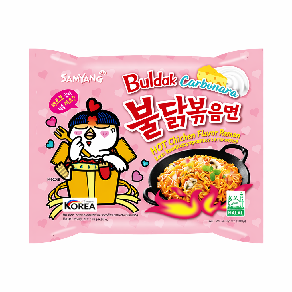 Samyang Buldak Korean Noodles – Assorted Spicy Flavours Single Pack