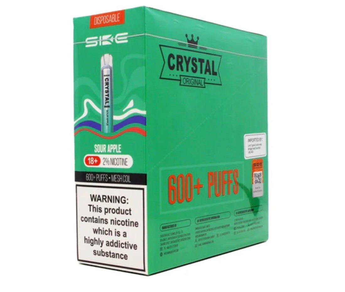 SKE Crystal Bar 600 Disposable Pod Kit (BOX OF 10)