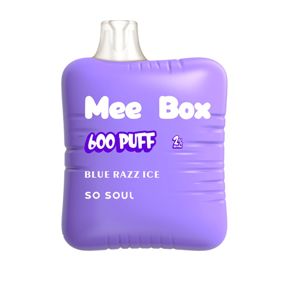 So Soul Mee Box 600 Disposable Vape Puff Pod Pack of 10