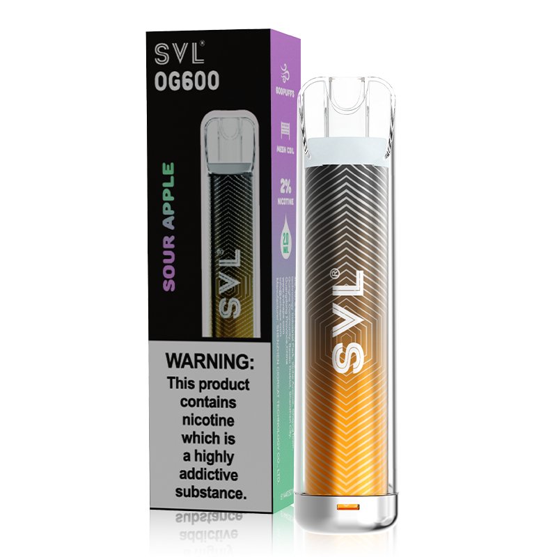 SVL OG600 Disposable Vape Pod Box of 10