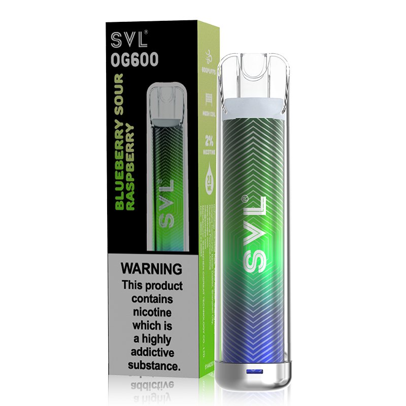 SVL OG600 Disposable Vape Pod Box of 10