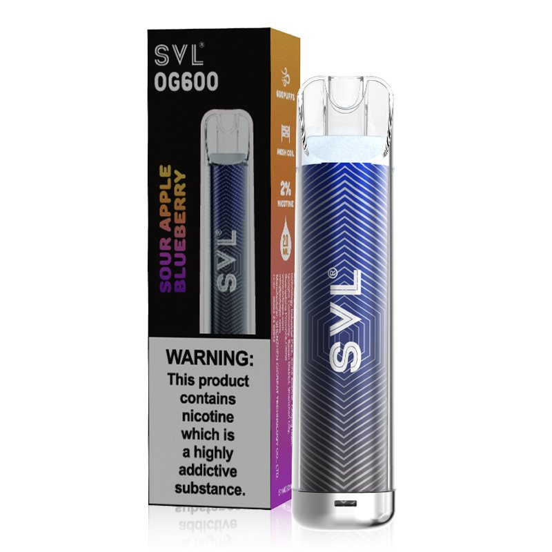 SVL OG600 Disposable Vape Pod Box of 10