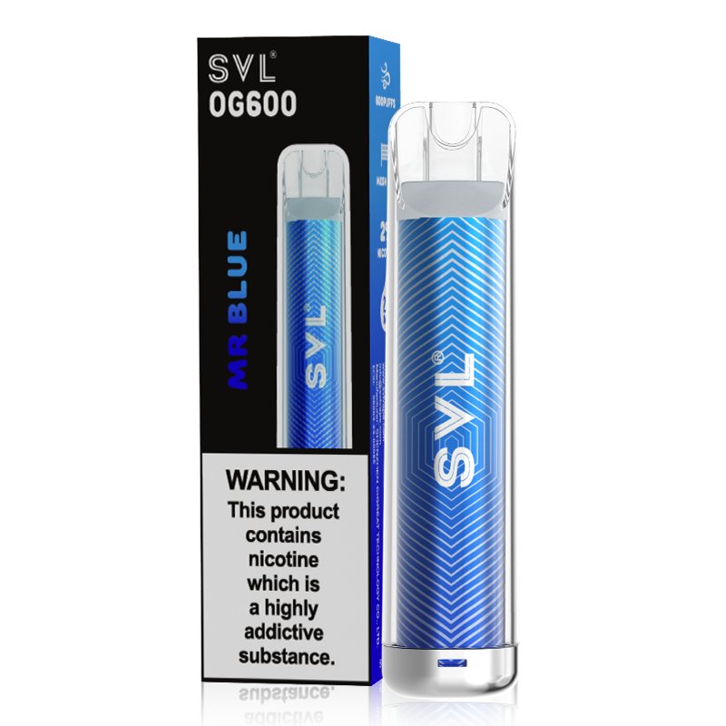 SVL OG600 Disposable Vape Pod Box of 10