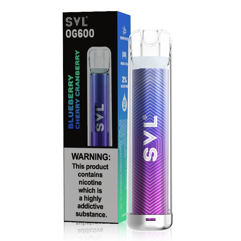 SVL OG600 Disposable Vape Pod Box of 10