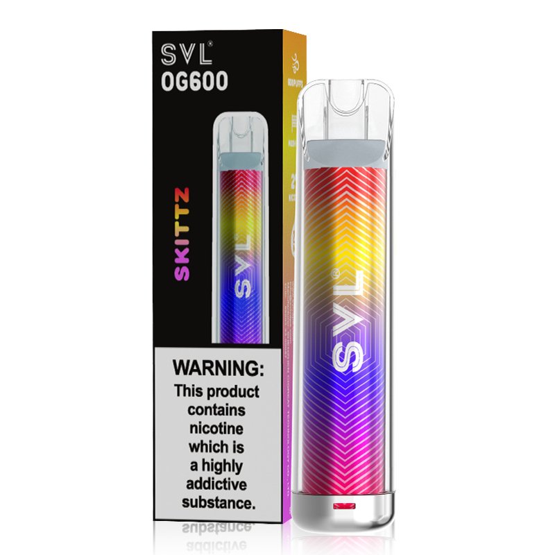 SVL OG600 Disposable Vape Pod Box of 10