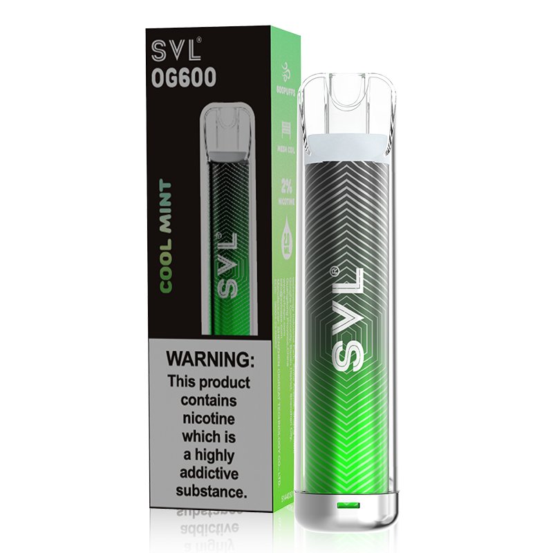 SVL OG600 Disposable Vape Pod Box of 10