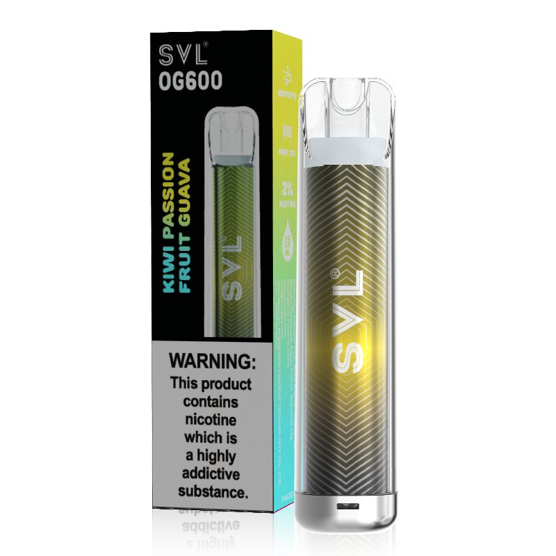 SVL OG600 Disposable Vape Pod Box of 10