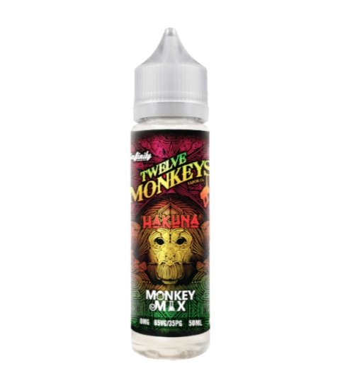 Twelve Monkeys 50ml Shortfill