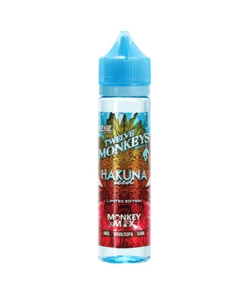 Twelve Monkeys Iced 50ml Shortfill