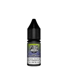 Ultimate E-Liquid Cider 10ML Nic Salt Box of 10