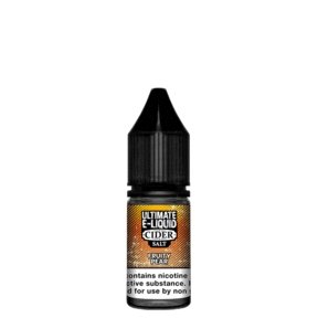 Ultimate E-Liquid Cider 10ML Nic Salt Box of 10