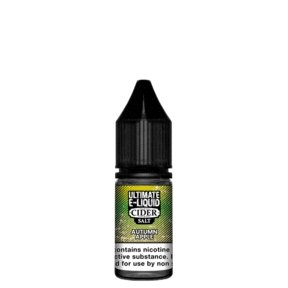 Ultimate E-Liquid Cider 10ML Nic Salt Box of 10