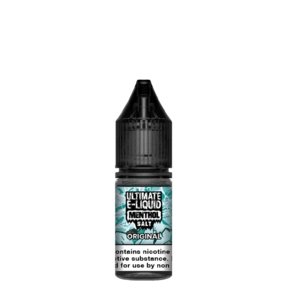 Ultimate E-Liquid Menthol 10ML Nic Salt Box of 10