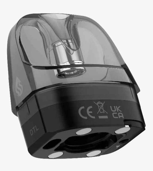 Vaporesso  pod displayed on a pure white background with clear pod and branding details.