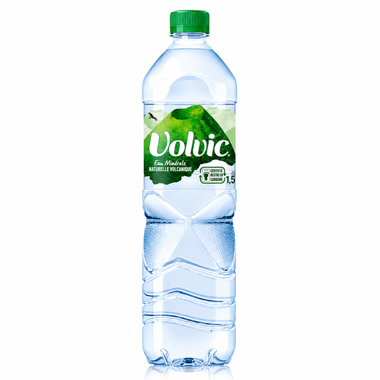 Volvic Natural Mineral Water 1.5L – Refreshing Volcanic‑Filtered Hydration