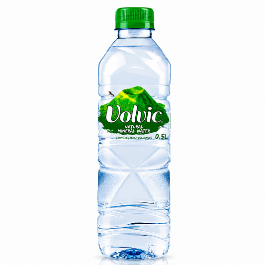 Volvic Natural Mineral Water 500ml Bottle – Refreshing Hydration