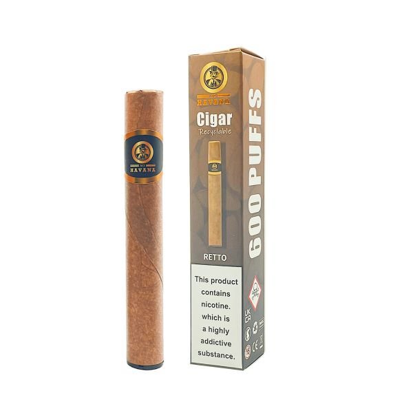 XO Havana Cigar 600 Disposable Vape Puff Pod Box of 10